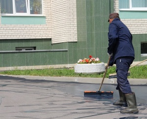 Могу ли я по-прежнему использовать замерзшее покрытие или пропитку для асфальта?