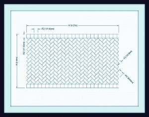     () - DHB 2xTile Border 8X14 SR-120