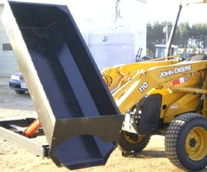 Гидравлический боковой ковш Skidsteer Side Dump Bucket