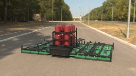 Навесная установка инфракрасного нагрева асфальта ИКН SG-500-JPVT