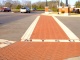 Металлический трафарет для штамповки (декорирования) асфальта - Diagonal Herringbone 8X14 SR-120