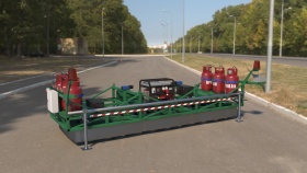 Навесная установка инфракрасного нагрева асфальта ИКН SP-400- JPVT (Н)