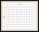 Ударный шаблон из металлического троса для штамповки асфальта - Плитка 10 sq Grid 9-7