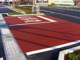 Цветное окрасочное покрытие для асфальта AsphaltColor150