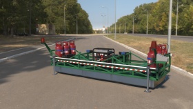 Навесная установка инфракрасного нагрева асфальта ИКН SP-400- JPVT (Н)