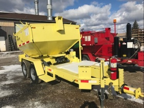 Термос бункер Falcon 4 Ton Hot Box / Asphalt Transporter