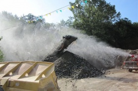 Установка для пылеподавления и туманообразования на раме Skid Mount