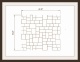 Металлический шаблон для декорирования асфальта - Ashlar Slate 6X6