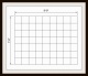 Ударный шаблон из металлического троса для штамповки асфальта - Плитка 12 sq Grid 9-7