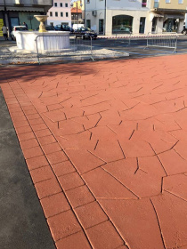 Цветное окрасочное покрытие для асфальта AsphaltColor100