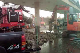 Установка для пылеподавления и туманообразования на раме Skid Mount