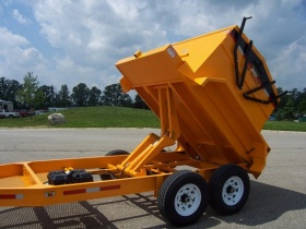 Бункер на прицепе для горячего асфальта KM 8000TEPX 4 Ton Trailer Mount 