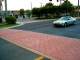 Ударный шаблон из металлического троса для штамповки асфальта - Плитка 10 sq Grid 9-7