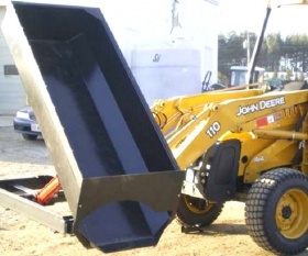 Гидравлический боковой ковш Skidsteer Side Dump Bucket