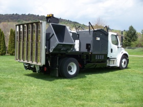Автономный комплекс инфракрасного ремонта на грузовике 4 Ton TMV