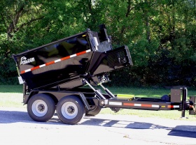 Термос - бункер, рециклер на прицепе  -  6-ton Dump Box-Recycler