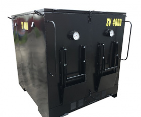 Термос - бункер рециклер для нагрева, хранения и регенерации асфальта до 4 тонн - SV 4000
