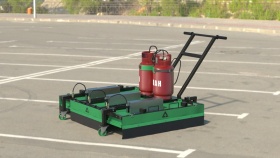 Установка инфракрасного нагрева асфальта SG-200-JPVT