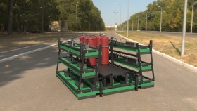 Навесная установка инфракрасного нагрева асфальта ИКН SG-500-JPVT