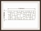 Металлический шаблон для декорирования асфальта для SR- 20 - Mini Ashlar Slate Pattern
