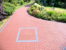 Шаблон металлический для декорирования и штамповки асфальта - Offset Brick 8X14(SR-120)