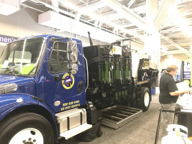 Автономный комплекс инфракрасного ремонта на грузовике 6 Ton TMV