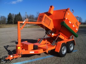 Термос бункер (регенератор) для асфальта 4 Ton Asphalt Hot Box-Recycler