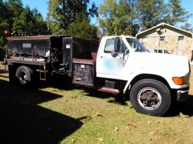 Термос бункер для ямочного ремонта бу на автомобиле Ford Pro Patch Pot Hole Patcher Truck