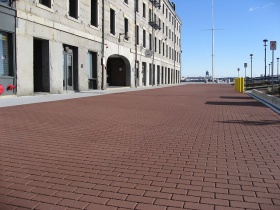 Шаблон металлический для декорирования и штамповки асфальта - Mini Offset Brick Pattern (Mini Accent Series SR-20)