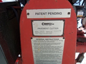 Нарезчик швов 25 HP Crafco Router Model 200