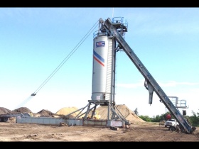 Бункер GENCOR 150 TON PORTABLE SELF-ERECT SILO