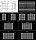 Макет из термопластика - Традиционная кладка плитки - Stacked Tile 