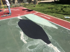 Ремонтный состав для спортивных сооружений SPORTLINE ACRYLIC RESURFACER