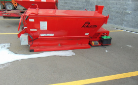 Термос-бункер  2 тонны на грузовике - 2 Ton Slip-In, ROADWAY