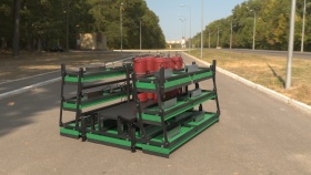 Навесная установка инфракрасного нагрева асфальта ИКН SG-500-JPVT