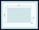 Металлический трафарет для штамповки (декорирования) - Euro DK Diagonal HB 10x6