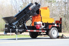 Прицепной рециклер асфальтобетона для ямочного ремонта - SMMT