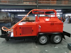 Плавильный котел заливщик  на прицепе LS-1000QY
