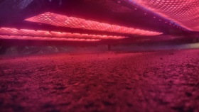 Инфракрасный нагреватель продольных швов ИКН SP-100 на асфальтоукладчик