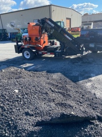 Прицепной рециклер асфальтобетона для ямочного ремонта - SMMT